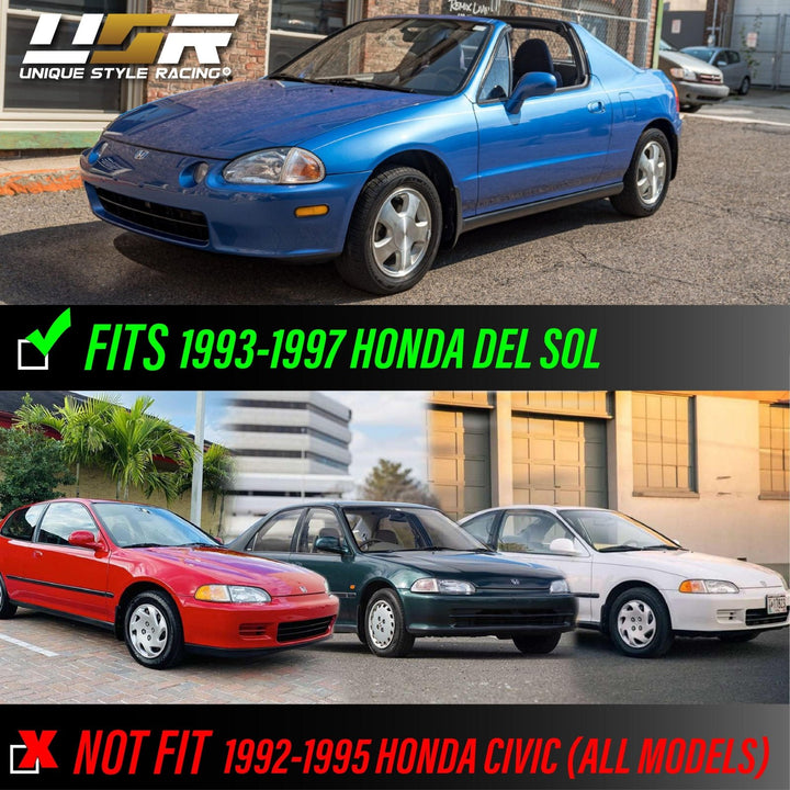 1993 - 1997 Honda Del Sol Clear or Smoke Front Bumper Side Marker Lights