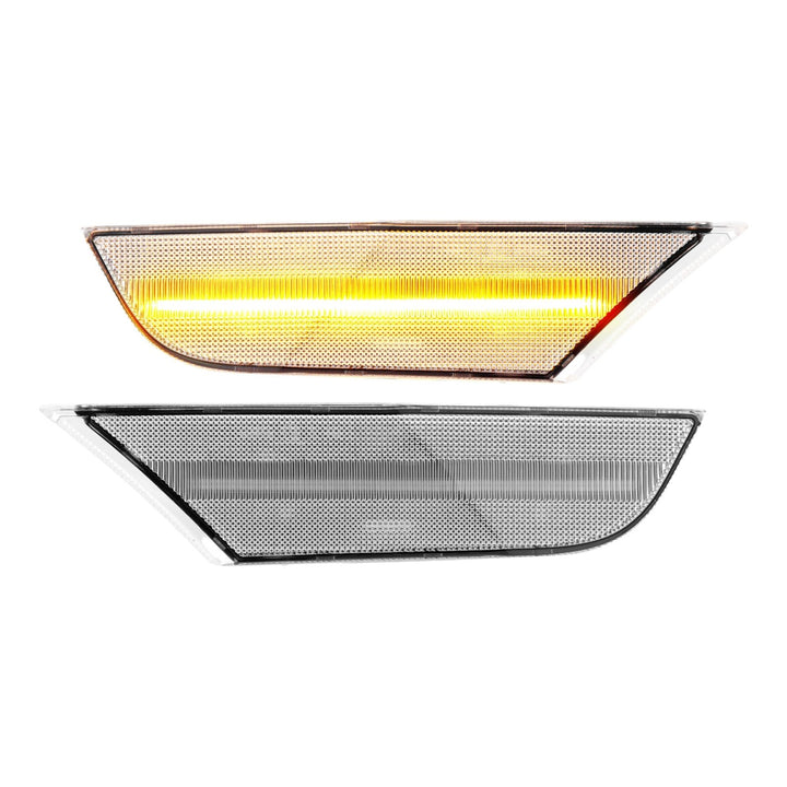 2018 - 2021 Honda Odyssey Amber LED Light Bar Clear Side Markers