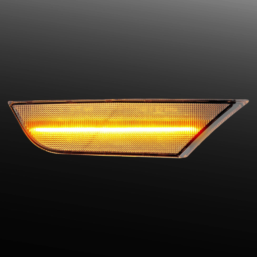 2018 - 2021 Honda Odyssey Amber LED Light Bar Clear Side Markers