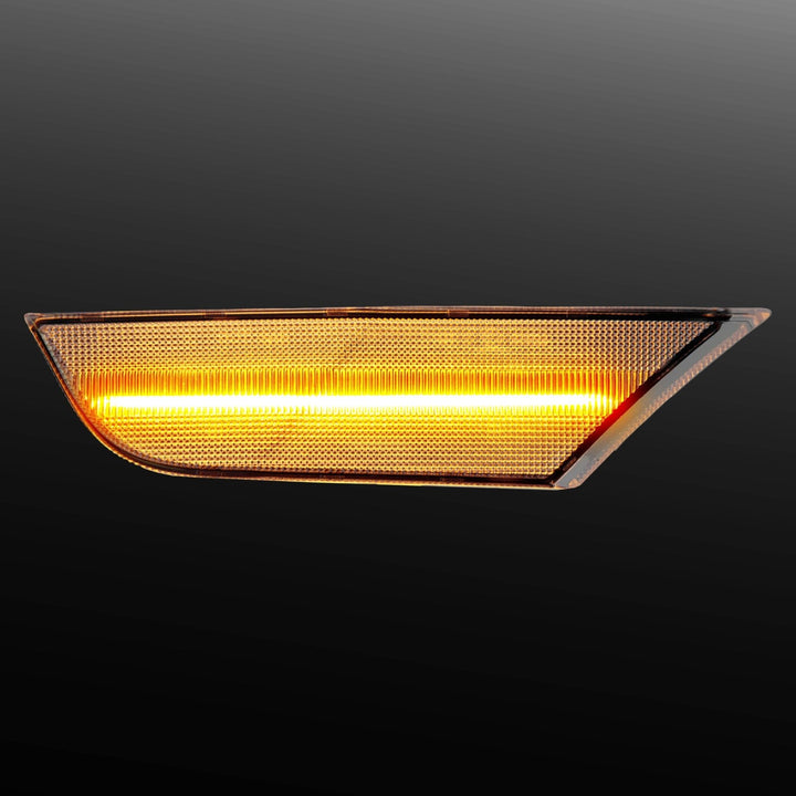 2018 - 2021 Honda Odyssey Amber LED Light Bar Clear Side Markers