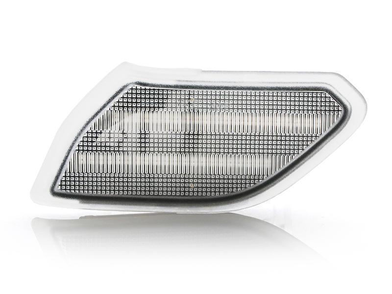 2018 - 2020 Jeep Wrangler JL Gladiator Clear or Smoke Dual Light Bar LED Side Marker Light