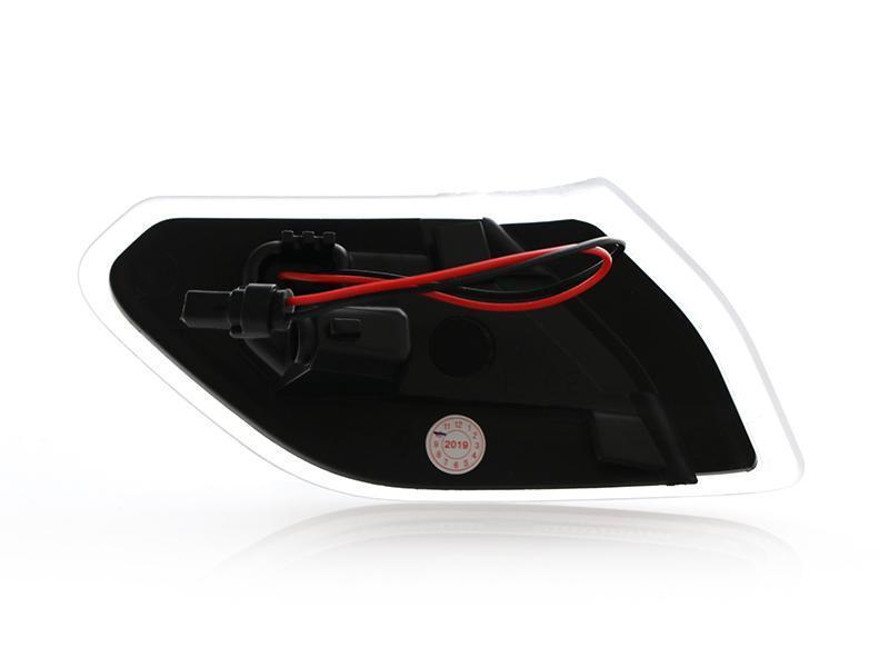 2018 - 2020 Jeep Wrangler JL Gladiator Clear or Smoke Dual Light Bar LED Side Marker Light