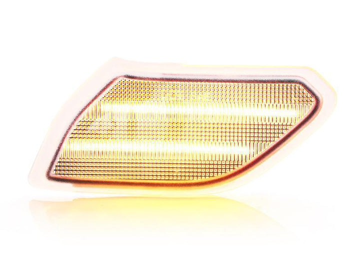 2018 - 2020 Jeep Wrangler JL Gladiator Clear or Smoke Dual Light Bar LED Side Marker Light
