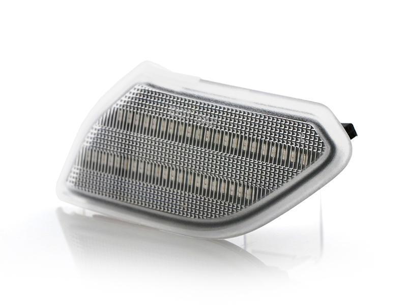 2018 - 2020 Jeep Wrangler JL Gladiator Clear or Smoke Dual Light Bar LED Side Marker Light