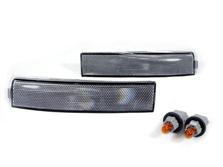 2000 - 2002 Lincoln LS Non Sport Pkg Model Front Bumper Side Marker Lights