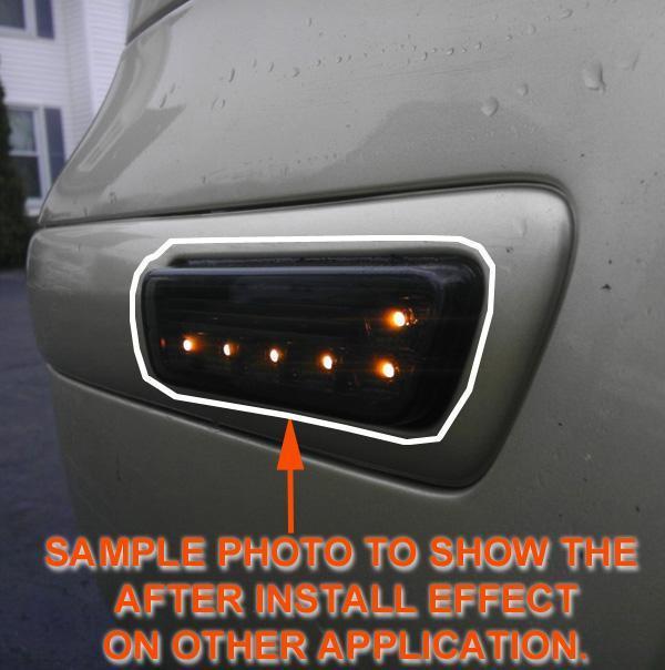 1992 - 2003 Lexus RX300 Clear or Smoke Front or Rear LED Bumper Side Markers
