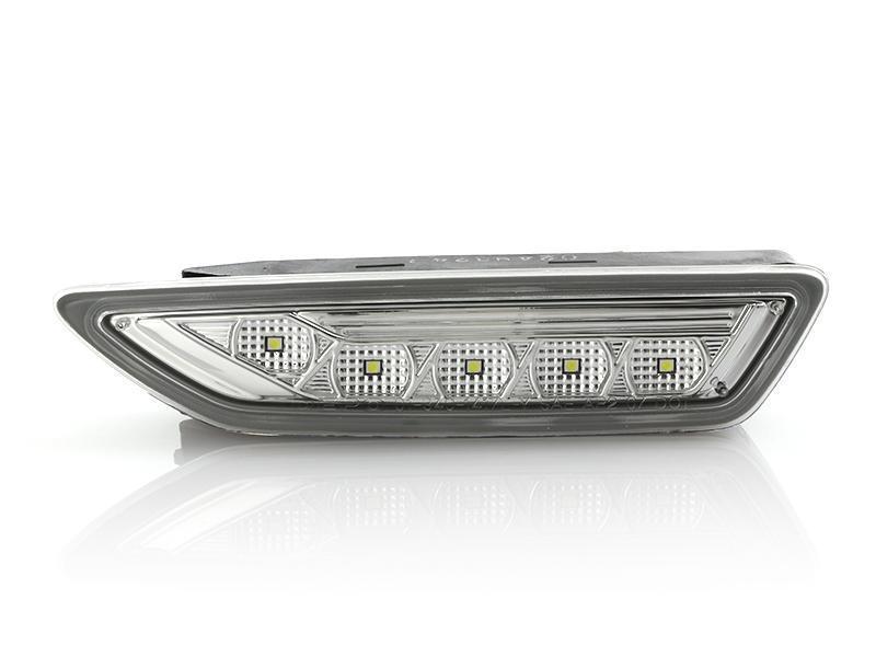 2009 - 2012 Mercedes SL Class R230 NonAMG Model LED Clear or Smoke Bumper Side Marker Light