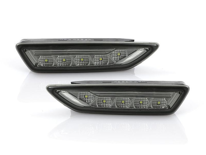 2009 - 2012 Mercedes SL Class R230 NonAMG Model LED Clear or Smoke Bumper Side Marker Light