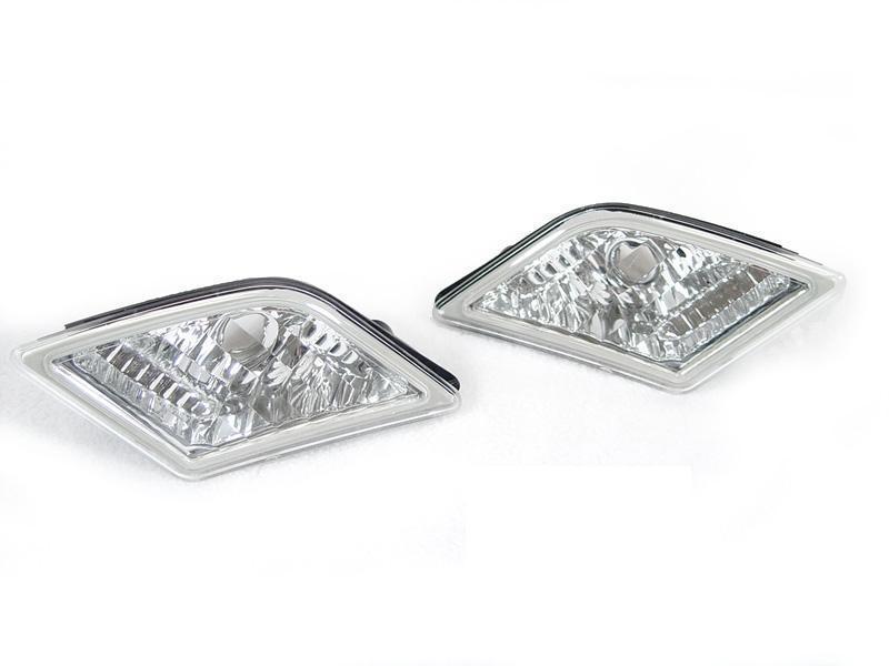 2009 - 2012 Mercedes R230 AMG SL63 / SL65 Crystal Clear or Smoke Front Bumper Side Marker Light