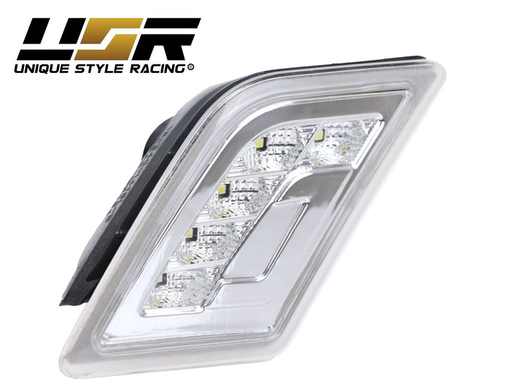 2008 - 2011 Mercedes C Class W204 LED Clear or Smoke Front Bumper Side Marker Light