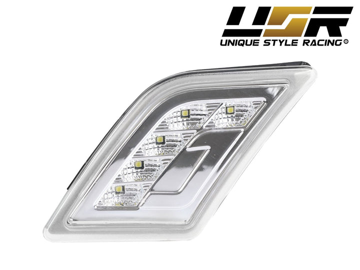 2008 - 2011 Mercedes C Class W204 LED Clear or Smoke Front Bumper Side Marker Light