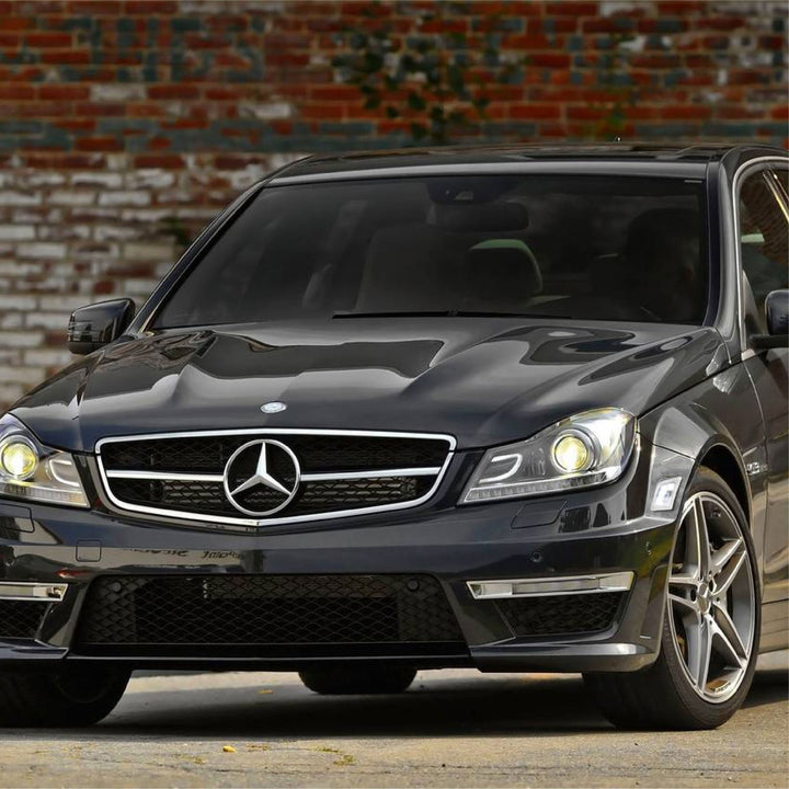 2008-2011 Mercedes C Class W204 LED Clear or Smoke Front Bumper Side Marker Light

#lens-color_clear-lens-white-led