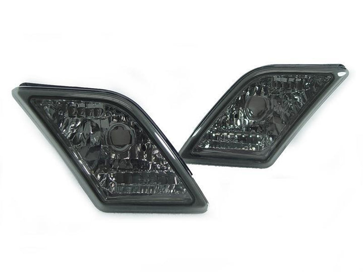 2009 - 2012 Mercedes R230 AMG SL63 / SL65 Crystal Clear or Smoke Front Bumper Side Marker Light