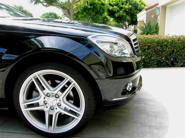 2009 - 2012 Mercedes R230 AMG SL63 / SL65 Crystal Clear or Smoke Front Bumper Side Marker Light