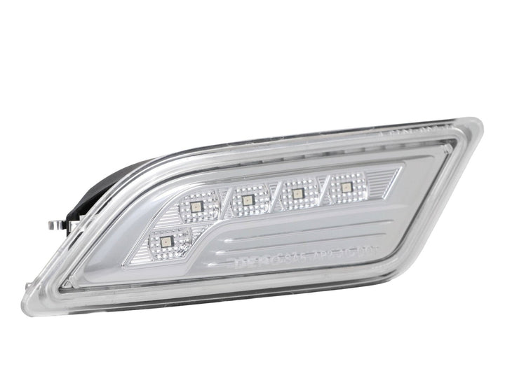2012 - 2014 Mercedes C Class W204 Amber or White LED with Clear or Smoke Lens Front Bumper Side Marker Light