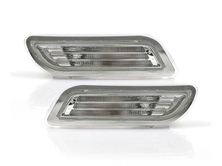 1998 - 2002 Mercedes CLK Class W208 Light Bar LED Clear or Smoke Front Bumper Side Marker Light