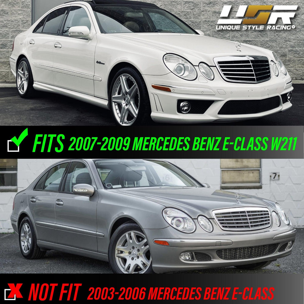 2007 - 2009 Mercedes E Class W211 Clear or Smoke Front Bumper Side Marker Light
