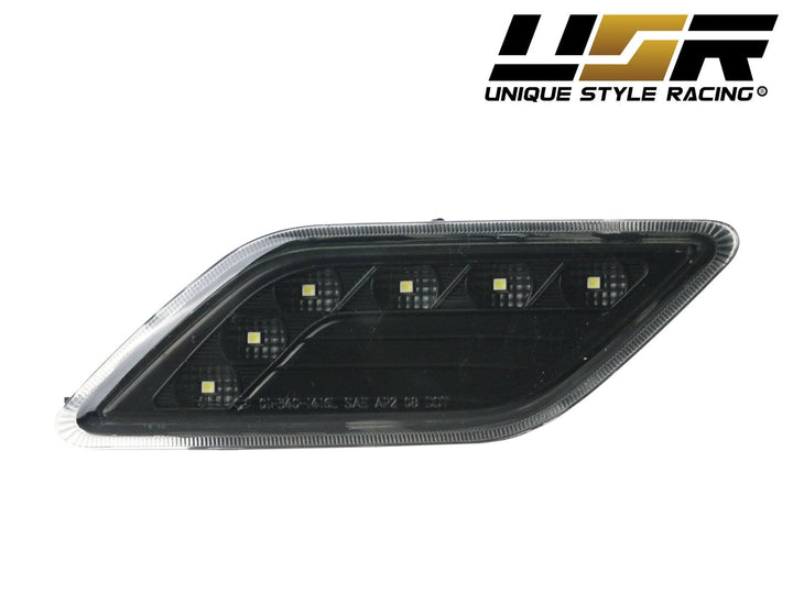 2010 - 2013 Mercedes E Class W212 4D / 5D LED Clear or Smoke Front Bumper Side Marker Light