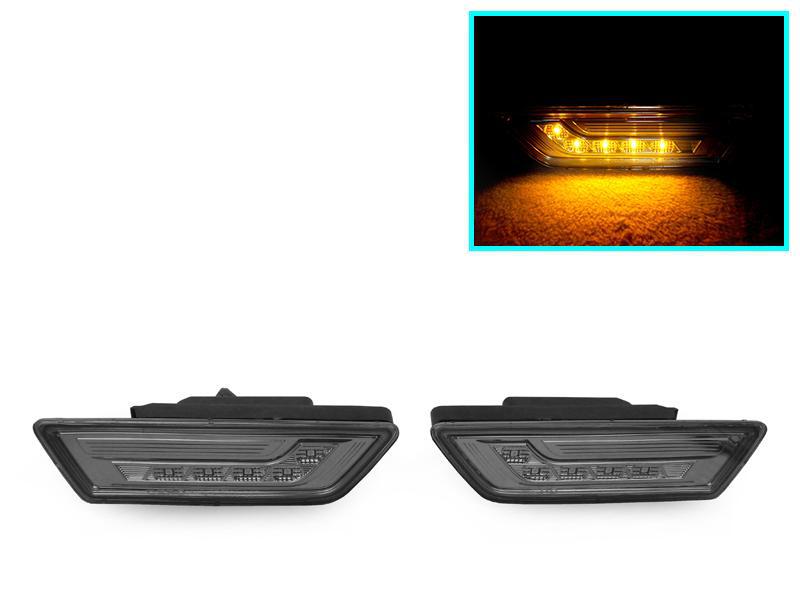 2012 - 2014 Mercedes CLS 550 W218 Crystal Clear or Smoke LED Front Bumper Side Marker Light