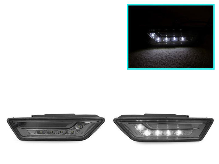 2012 - 2014 Mercedes CLS 550 W218 Crystal Clear or Smoke LED Front Bumper Side Marker Light
