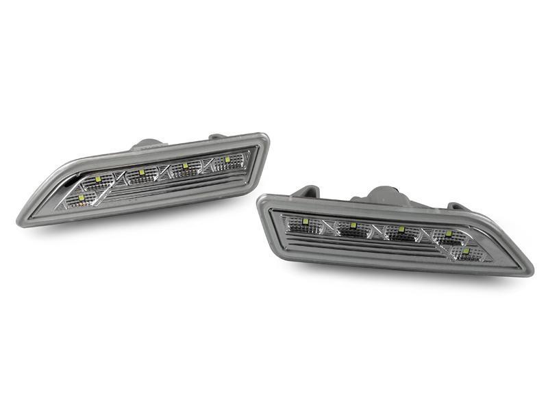 2006 - 2011 Mercedes CLS Class W219 Crystal Clear LED Front Bumper Side Marker Light