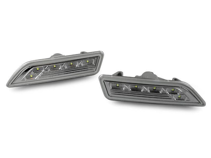 2006 - 2011 Mercedes CLS Class W219 Crystal Clear LED Front Bumper Side Marker Light