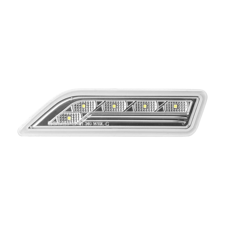 2006 2007 2008 2009 2010 2011 Mercedes CLS Class W219 w 219 Crystal Clear LED Front Bumper Side Marker Light

#lens-color_clear-lens-white-led