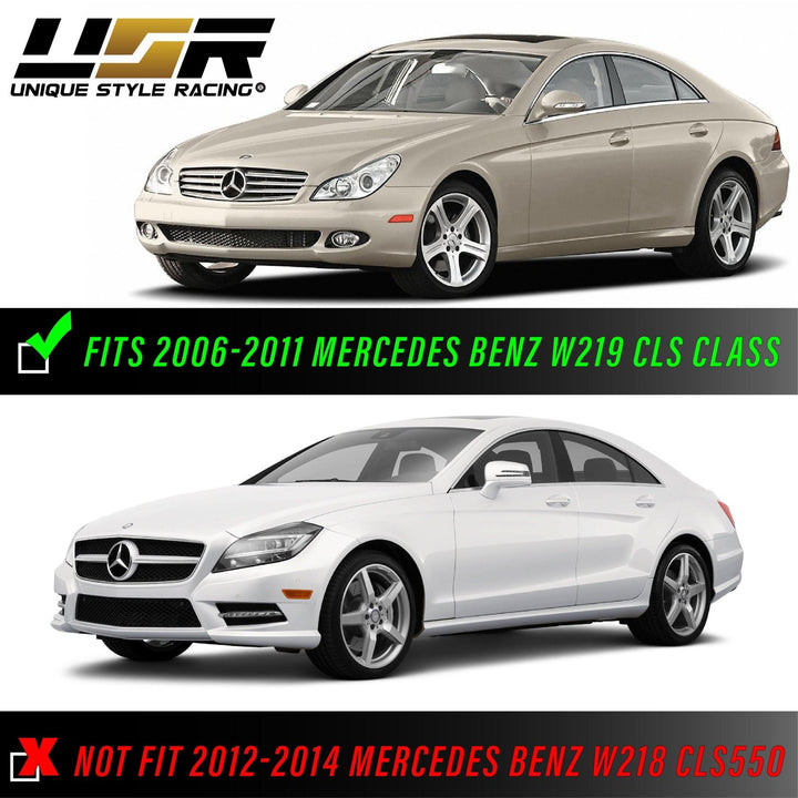 2006-2011 Mercedes CLS Class W219 Crystal Clear or Smoke Lens Front Bumper Side Marker Light

#lens-color_clear-lens