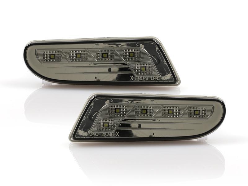 2000 - 2006 Mercedes S Class W220 LED Clear or Smoke Front Bumper Side Marker Light