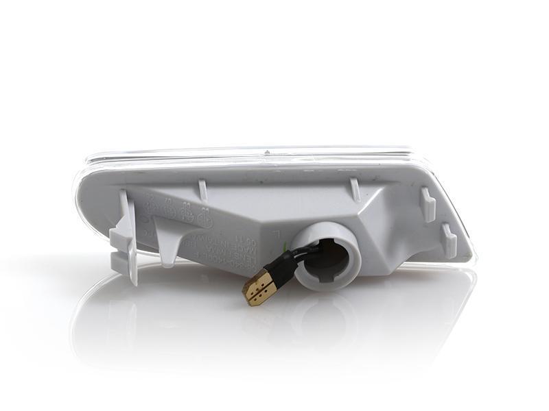 2000-2006 Mercedes S Class W220 Clear or Smoke Lens with Amber or White LED Front Bumper Side Marker Light

#lens-color_clear-lens-amber-led