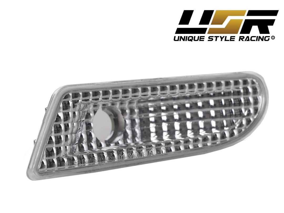 2000-2006 Mercedes S Class W220 Crystal Clear or Smoke Lens Front Bumper Side Marker Light

#lens-color_clear-lens