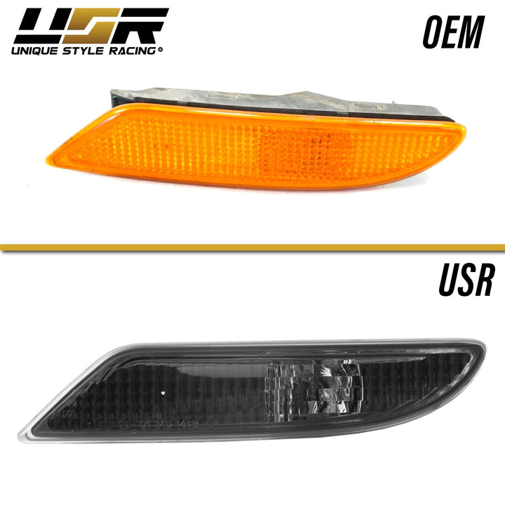 2007-2009 Mercedes S Class W221 Non AMG Crystal Clear or Smoke Bumper Side Marker Light

#lens-color_smoke-lens
