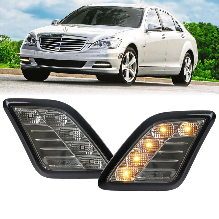 2012 - 2014 Mercedes CLS Class W218 AMG CLS63 LED Clear or Smoke Bumper Side Marker Light