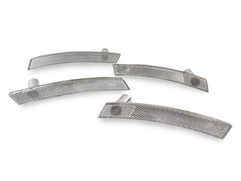 2002 - 2008 Mini Cooper S R50 R52 R53 Euro Clear or Light Smoke Front + Rear Bumper Side Marker Lights