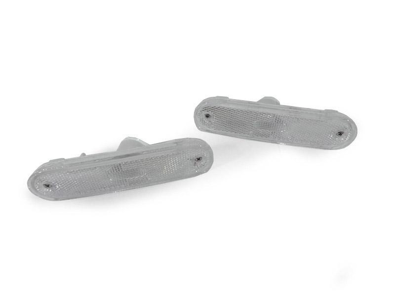 1990 - 1997 Mazda Miata MX5 Roadster Clear or Smoke Lens Rear Bumper Side Marker Lights