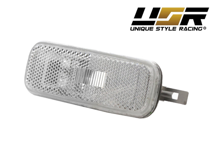 1993 - 1997 Nissan Altima / 1989 - 1994 Nissan 240SX S13 Front Clear Bumper Side Marker Lights