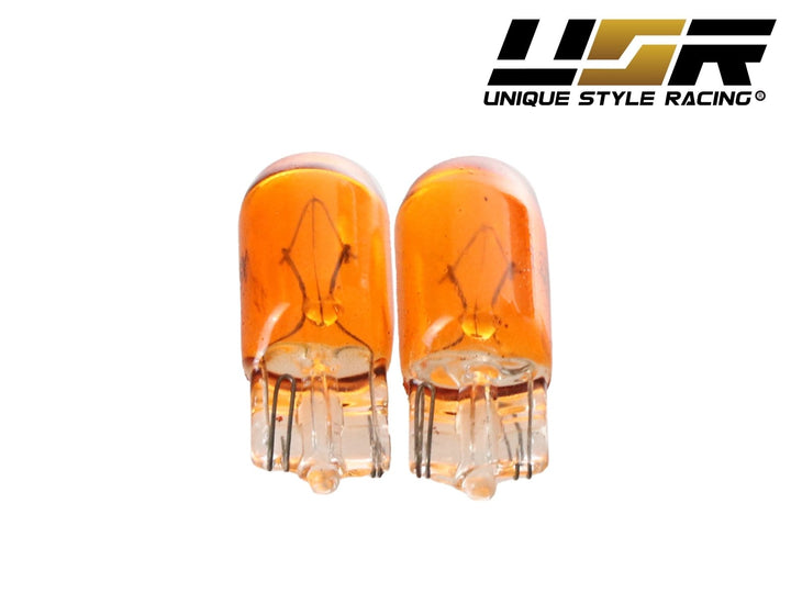 1993 - 1997 Nissan Altima / 1989 - 1994 Nissan 240SX S13 Front Clear Bumper Side Marker Lights