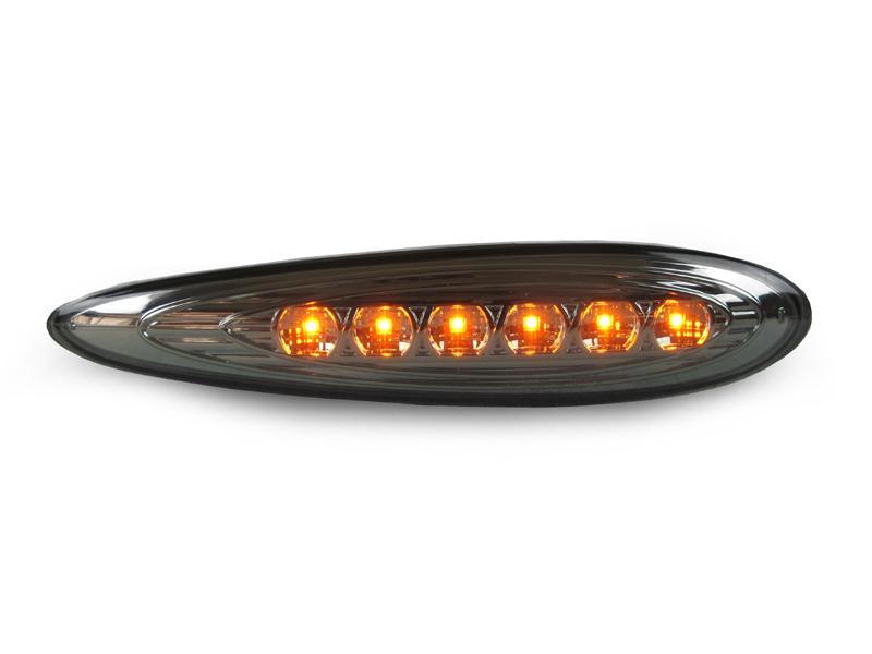 2000 - 2003 Nissan Maxima Clear or Smoke Front + Rear LED Bumper Side Maker Lights
