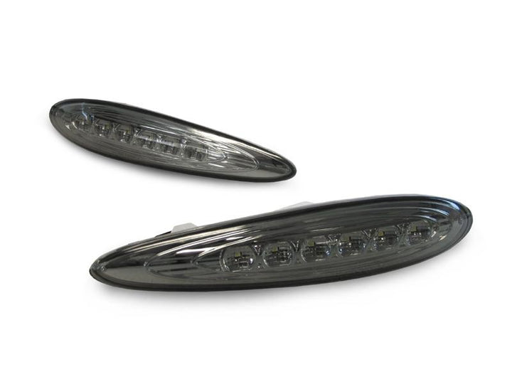 2000 - 2003 Nissan Maxima Clear or Smoke Front + Rear LED Bumper Side Maker Lights