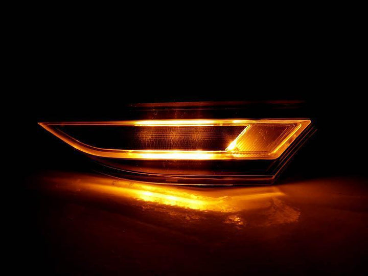 2012 - 2017 Porsche 991 Carrera / 2013 - 2016 Porsche 981 Boxster / 2014 - 2016 Porsche Cayman OE Style Clear Front Bumper Side Marker Light