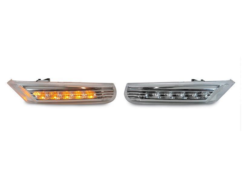1997 - 2004 Porsche Boxster 986 LED Clear or Smoke Front Bumper Side Marker Light
