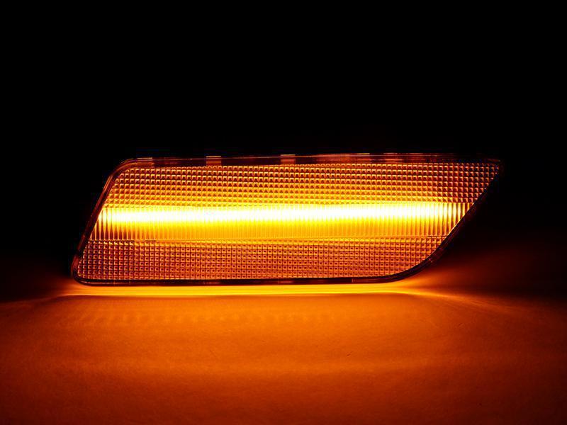2014 - 2019 Porsche Macan USR LED Clear OR Smoke Front Amber LED Bumper Side Marker Light