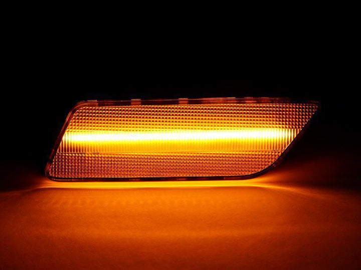 2014 - 2019 Porsche Macan USR LED Clear OR Smoke Front Amber LED Bumper Side Marker Light