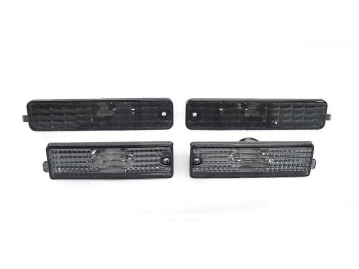 1998 - 2002 Pontiac Firebird / Trans Am Front + Rear Clear or Smoke Bumper Side Marker Lights