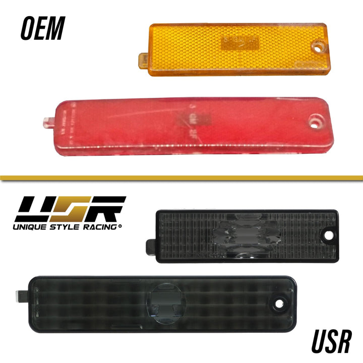 1998-2002 Pontiac Firebird / Trans Am Front + Rear Clear or Smoke Bumper Side Marker Lights