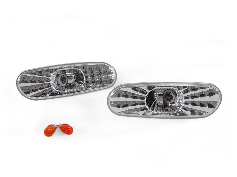 2000 - 2005 Toyota Celica Clear or Light Smoke Front Bumper Side Marker Lights