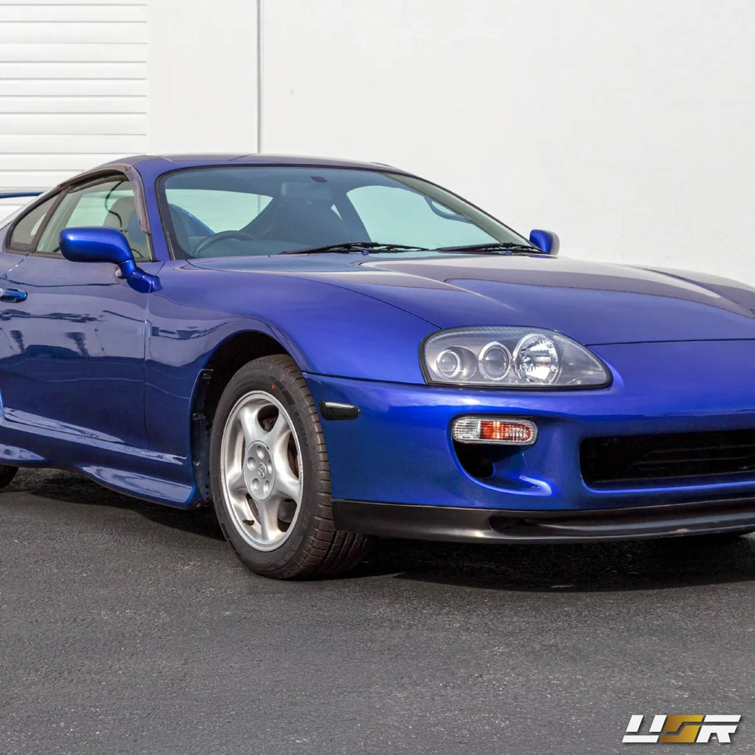 1997-1998 Toyota Supra Mk.4 IV Smoke Lens Front Bumper Side Marker Lights