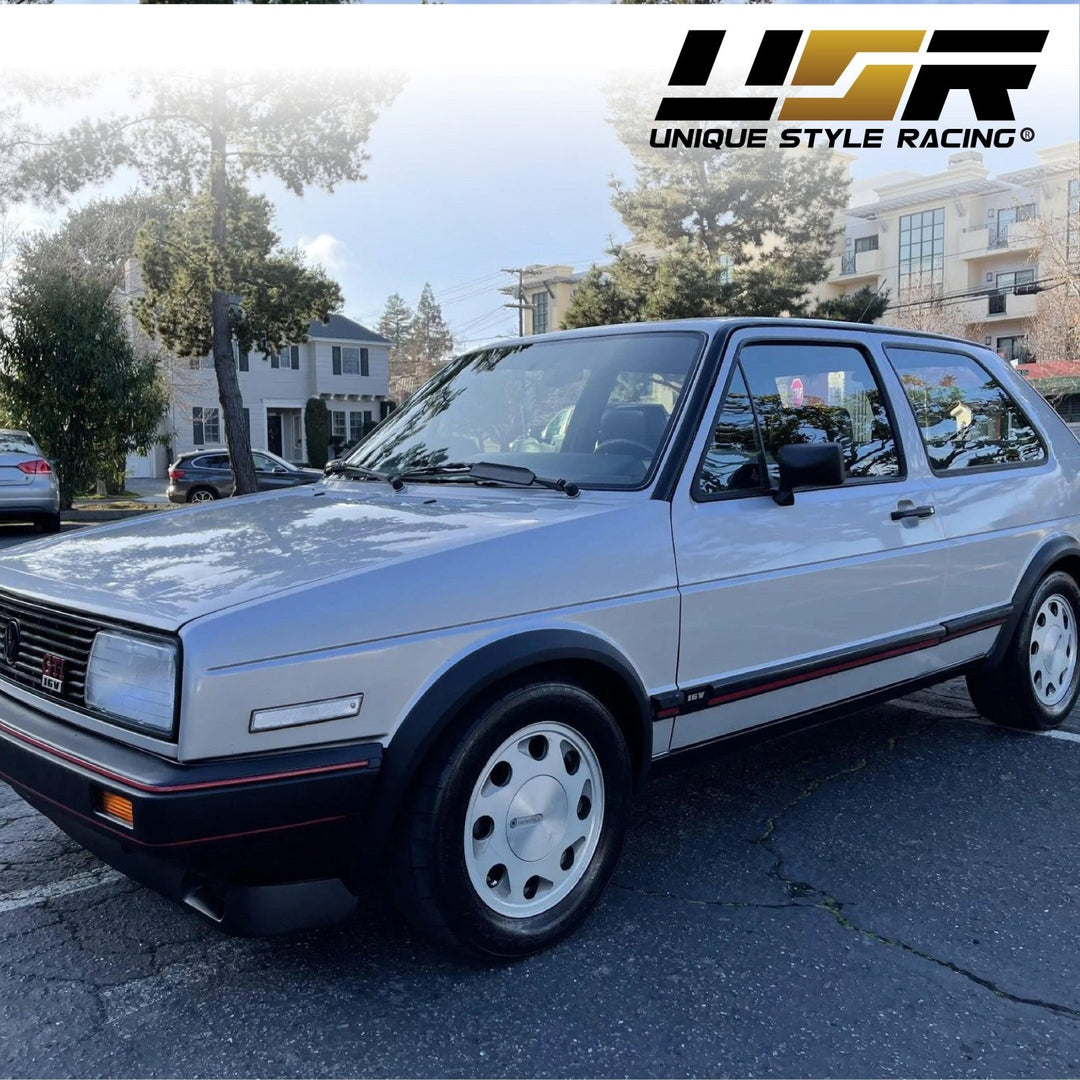 1984 - 1992 VW Golf / GTI / Jetta A2 Mk2 Clear, Black Smoked or Smoke Chrome Banana Fender Bumper Side Marker Light