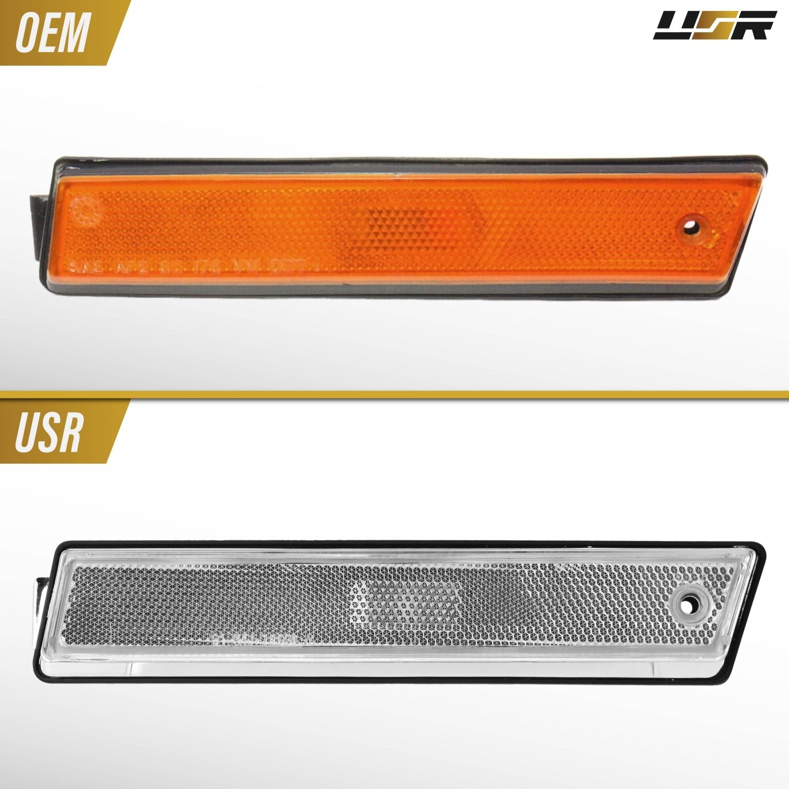 1984-1992 VW Golf/GTI/Jetta Mk2 Clear/Smoke Side Marker – Unique