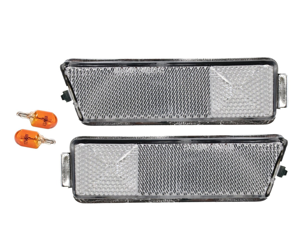 1993 - 1999 VW Golf / GTI / Jetta Mk.3 / 1995 - 1999 VW Cabrio Clear or Smoke Front Bumper Side Marker Light